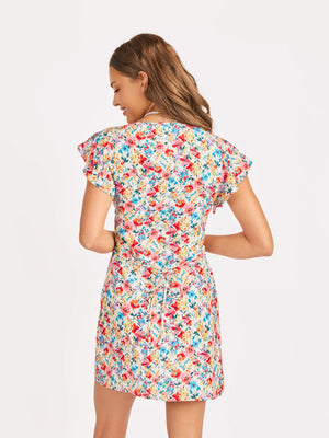 SADIE AND SAGE Women's Dresses Cove V Neck Mini Dress