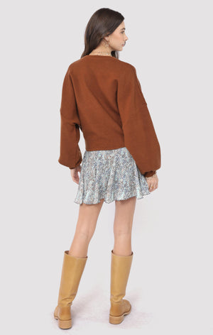 SADIE AND SAGE Women's Sweaters Sadie and Sage on A Stroll Dolman Sleeve Top || David's Clothing