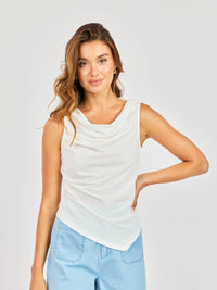 SADIE AND SAGE Women's Top Sadie and Sage Faithful Cowl Neck Tank