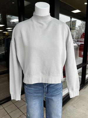 SOUTHERN FRIED COTTON Women's Sweatshirt LT GREY / S Southern Fried Cotton Old Favorite Crop SFBRW042