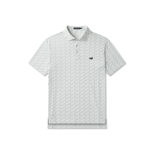 SOUTHERN MARSH COLLECTION Men's Polo Southern Marsh Flyline Performance Polo - Sunday Success