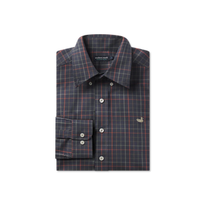 SOUTHERN MARSH COLLECTION Men's Sport Shirt Southern Marsh Chateau Windowpane Dress Shirt