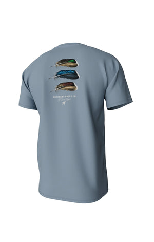 Southern Point Co. Men's Tees Southern Point Duck Feather Trio Short Sleeve Pocket Tee
