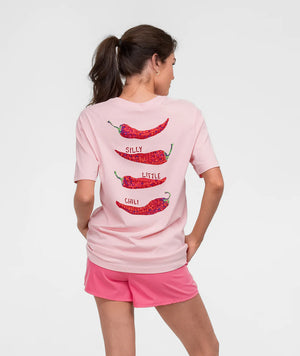 SOUTHERN SHIRT CO. Women's Tee Southern Shirt Silly Little Chili SS Tee