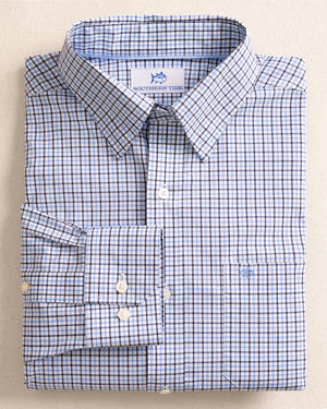 SOUTHERN TIDE Men's Sport Shirt Southern Tide Charleston Summerton Plaid Sport Shirt