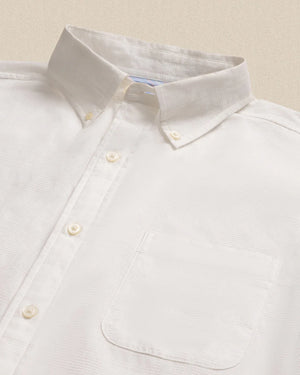 SOUTHERN TIDE Men's Sport Shirt Southern Tide Fort Fisher Textured Short Sleeve Sport Shirt