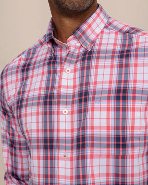SOUTHERN TIDE Men's Sport Shirt Southern Tide Willowbrook Plaid Intercoastal Sport Shirt