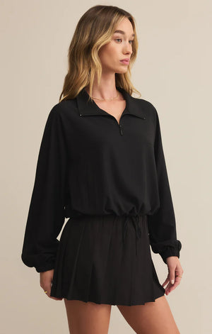 Z SUPPLY Women Jackets Z Supply It’s A Breeze Half Zip Jacket || David's Clothing