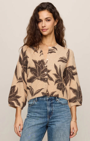 Z SUPPLY Women's Cardigans Z Supply Valor Floral Cardigan