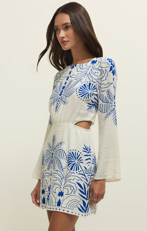 Z SUPPLY Women's Dresses Z Supply Tahina Airy Palm Mini Dress