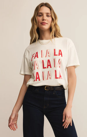 Z SUPPLY Women's Tee Z Supply Falalala Boyfriend Tee