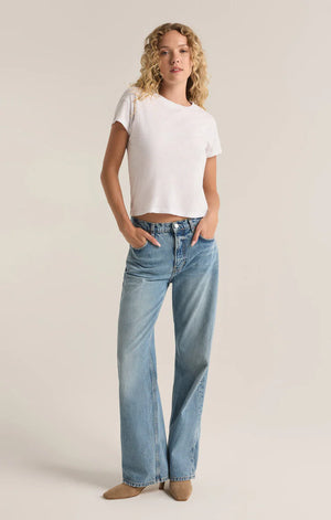 Z SUPPLY Women's Top Z Supply Modern Slub Tee || David's Clothing