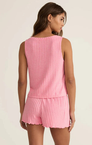 Z SUPPLY Women's Top Z Supply Sloane V-Neck Silky Rib Tank || David's Clothing