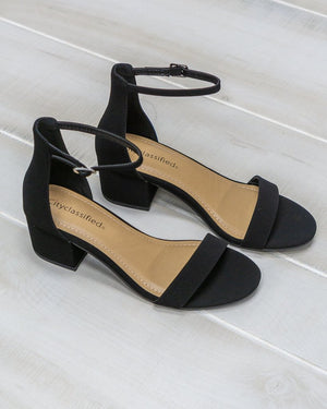 FORTUNE DYNAMIC Women's Shoes Mini Block Heel || David's Clothing