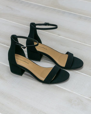 FORTUNE DYNAMIC Women's Shoes Mini Block Heel || David's Clothing