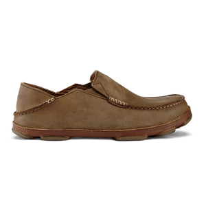 OLUKAI Men's Shoes Olukai Moloa Leather Slip On || David's Clothing