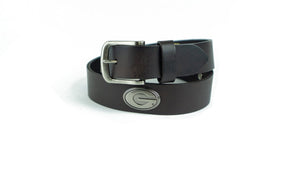 Zeppro Men's Belts Zep-Pro Georgia Concho Brown Leather Belt || David's Clothing