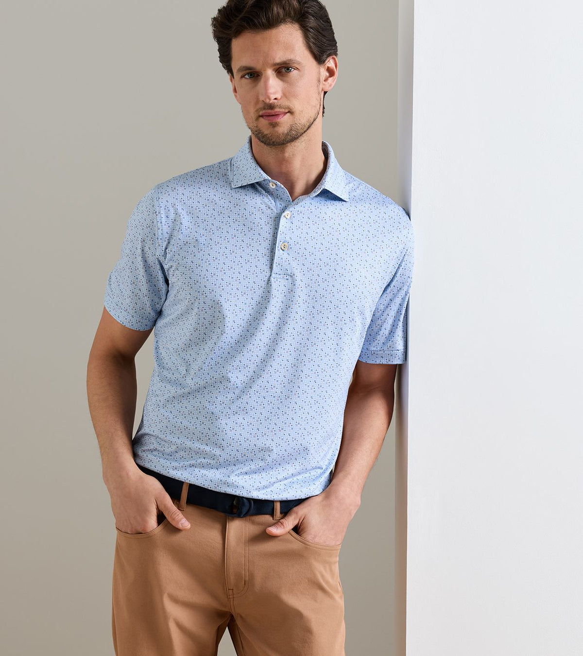 Peter MIllar Rivington Performance Jersey Polo