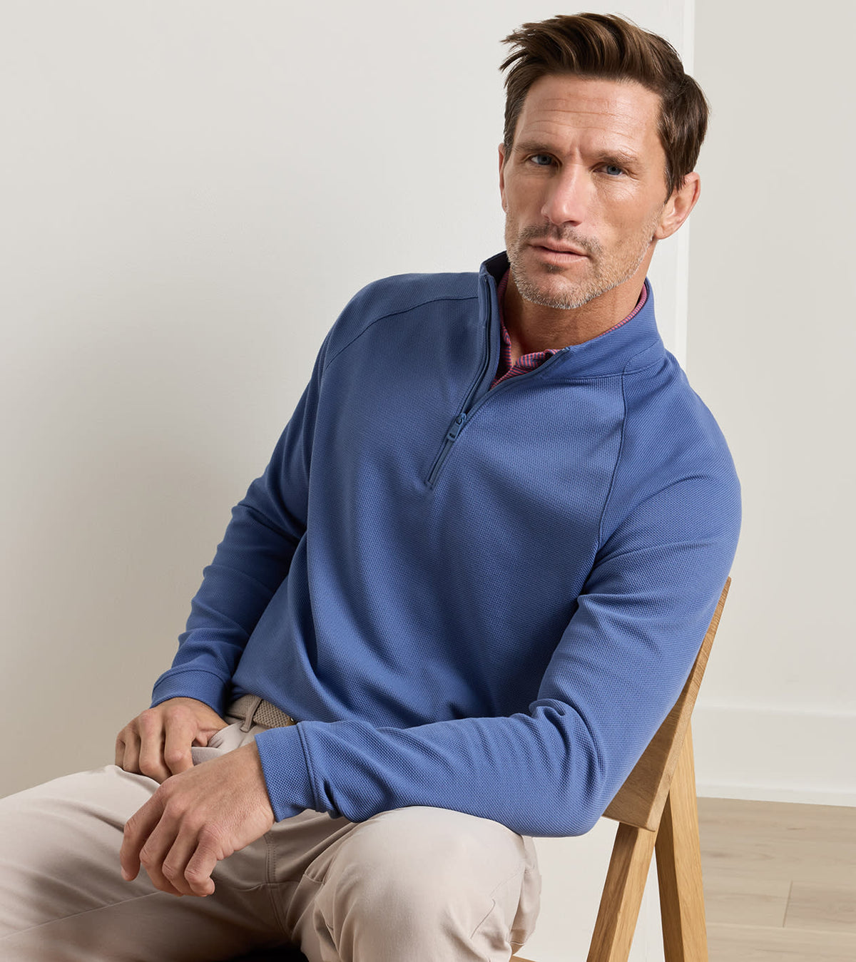 Peter Millar Cradle Piqué Performance Quarter-Zip