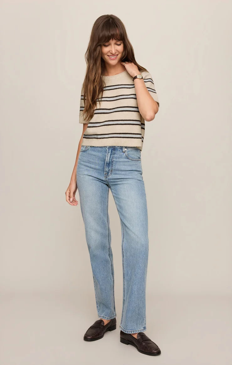 Z Supply Gatewood Stripe Sweater Tee