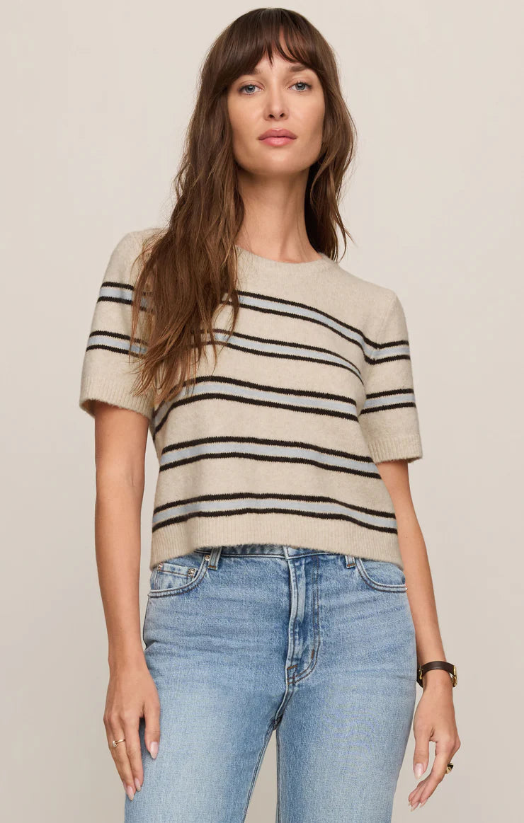 Z Supply Gatewood Stripe Sweater Tee
