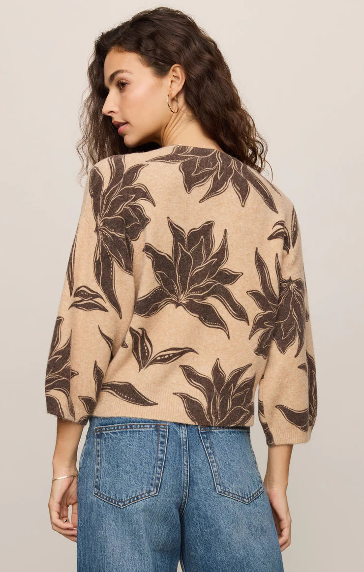 Z Supply Valor Floral Cardigan