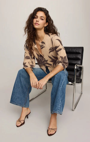 Z Supply Valor Floral Cardigan