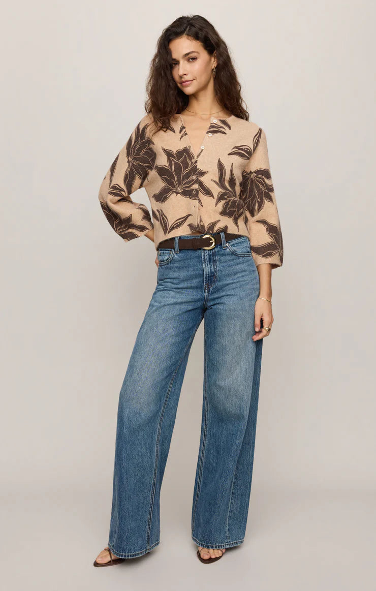 Z Supply Valor Floral Cardigan