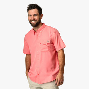 AFTCO MFG Men's Sport Shirt Aftco Palomar SS Vented Fishing Shirt
