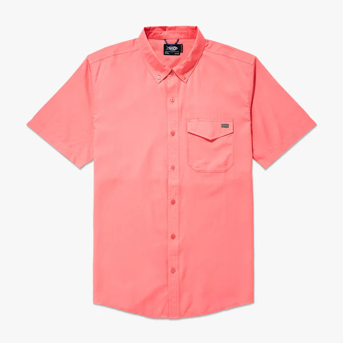 AFTCO MFG Men's Sport Shirt Aftco Palomar SS Vented Fishing Shirt