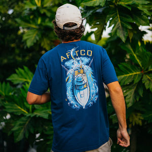 AFTCO MFG Men's Tees Aftco Top View SS T-Shirt