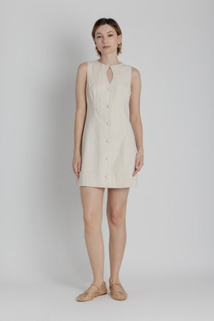 AUREUM Women's Dresses Keyhole Mini Dress