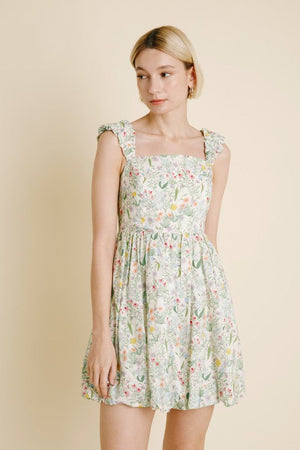 AUREUM Women's Dresses Ruched Bubble Mini Dress || David's Clothing