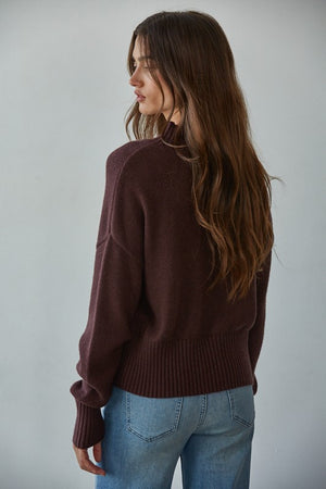 BY TOGETHER YOU AND I Women's Sweaters By Together Uptown Mock Sweater || David's Clothing