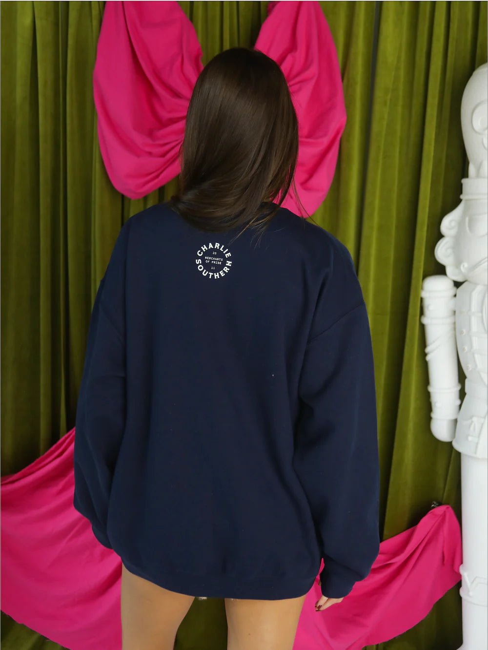 CHARLIE SOUTHERN Women's Top Charlie Southern Merry Christmas Teddy Sweatshirt