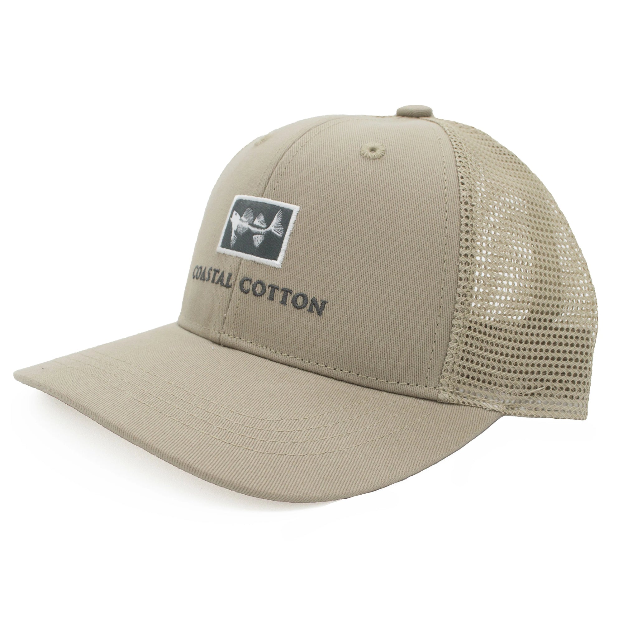 COASTAL COTTON 17-Men's Furnishings DUST / one size Coastal Cotton Structured Trucker || David's Clothing ITRDU