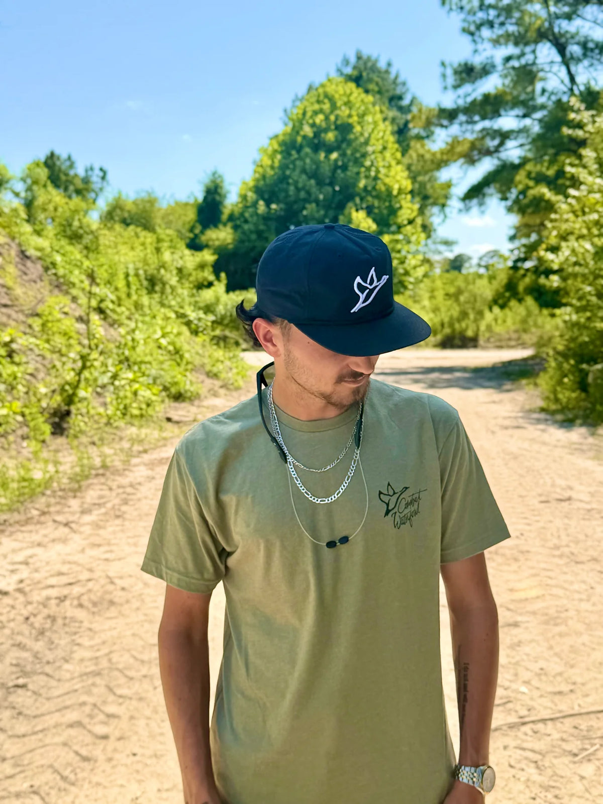 COMBAT WATERFOWL Men's Tees Combat Waterfowl Paratrooper Tee