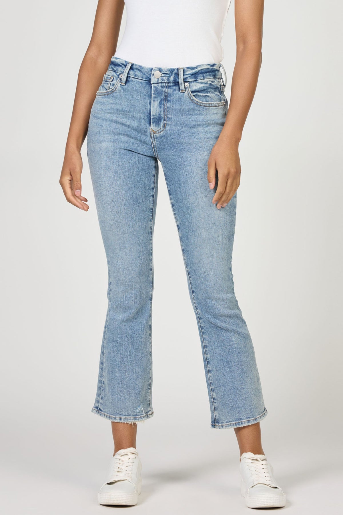 DEAR JOHN DENIM Women's Jeans Dear John Jeanne Mid Rise Clean Hem