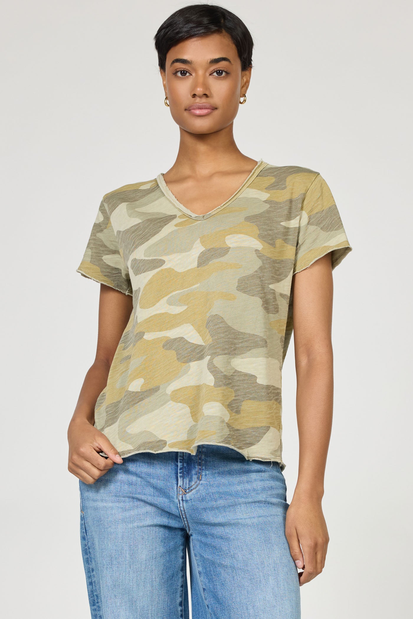 DEAR JOHN DENIM Women's Top YELLOW / XS Dear John Vanya Tee DKN2085D9RVC