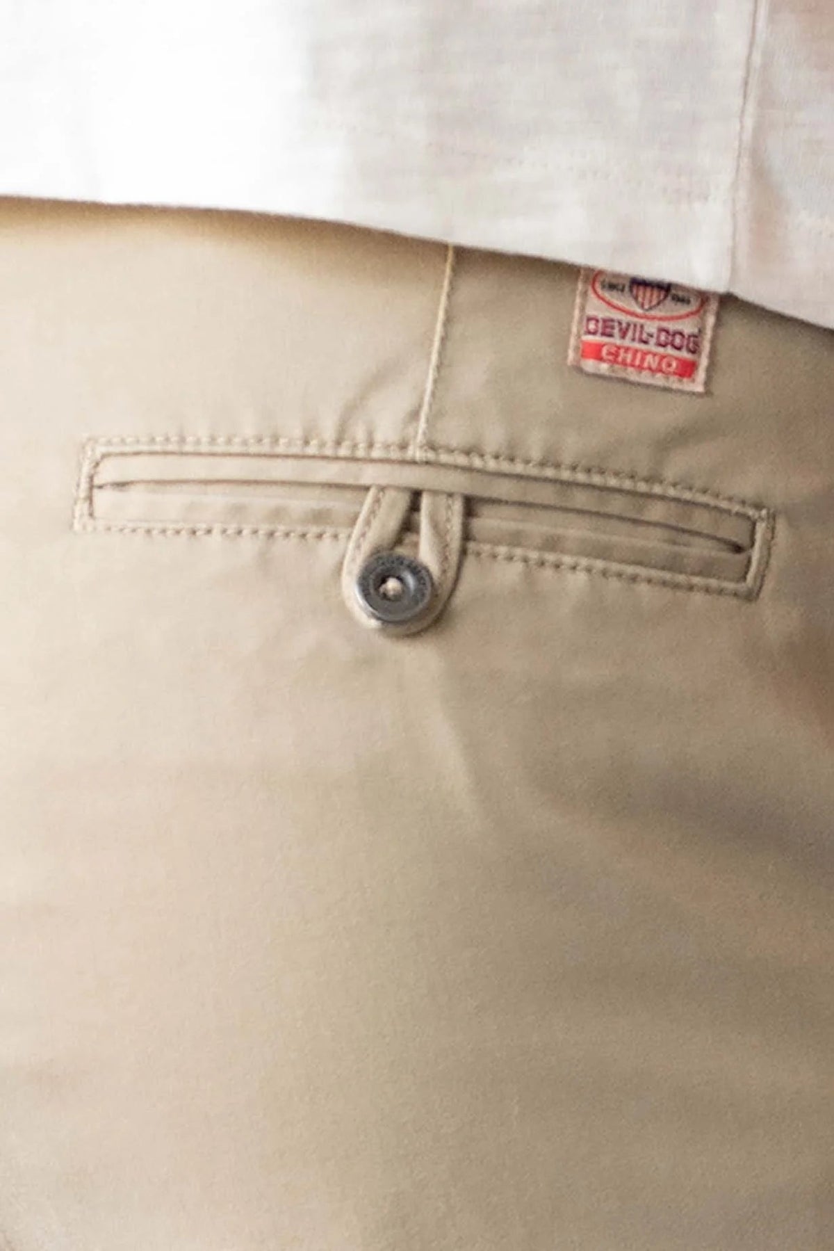 DEVIL DOG Men's Shorts Devil-Dog Chino Short 7" - Putty || David's Clothing