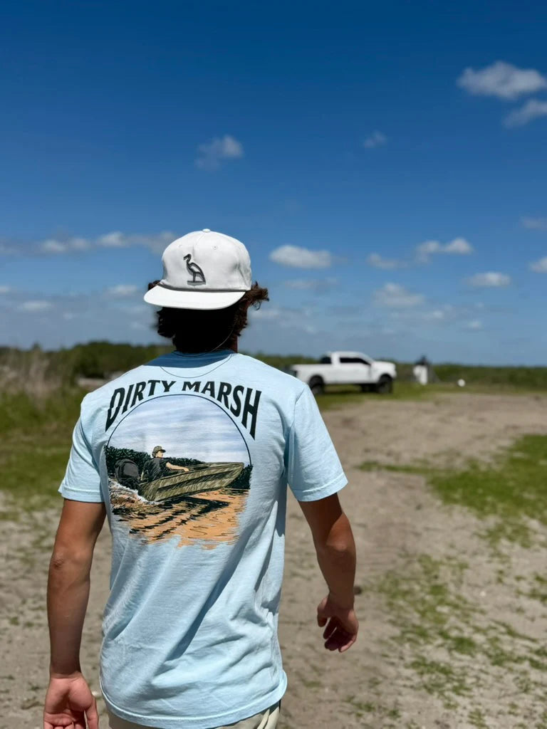 DIRTYMARSH Men's Tees Dirty Marsh Marshall On Da Riva Tee