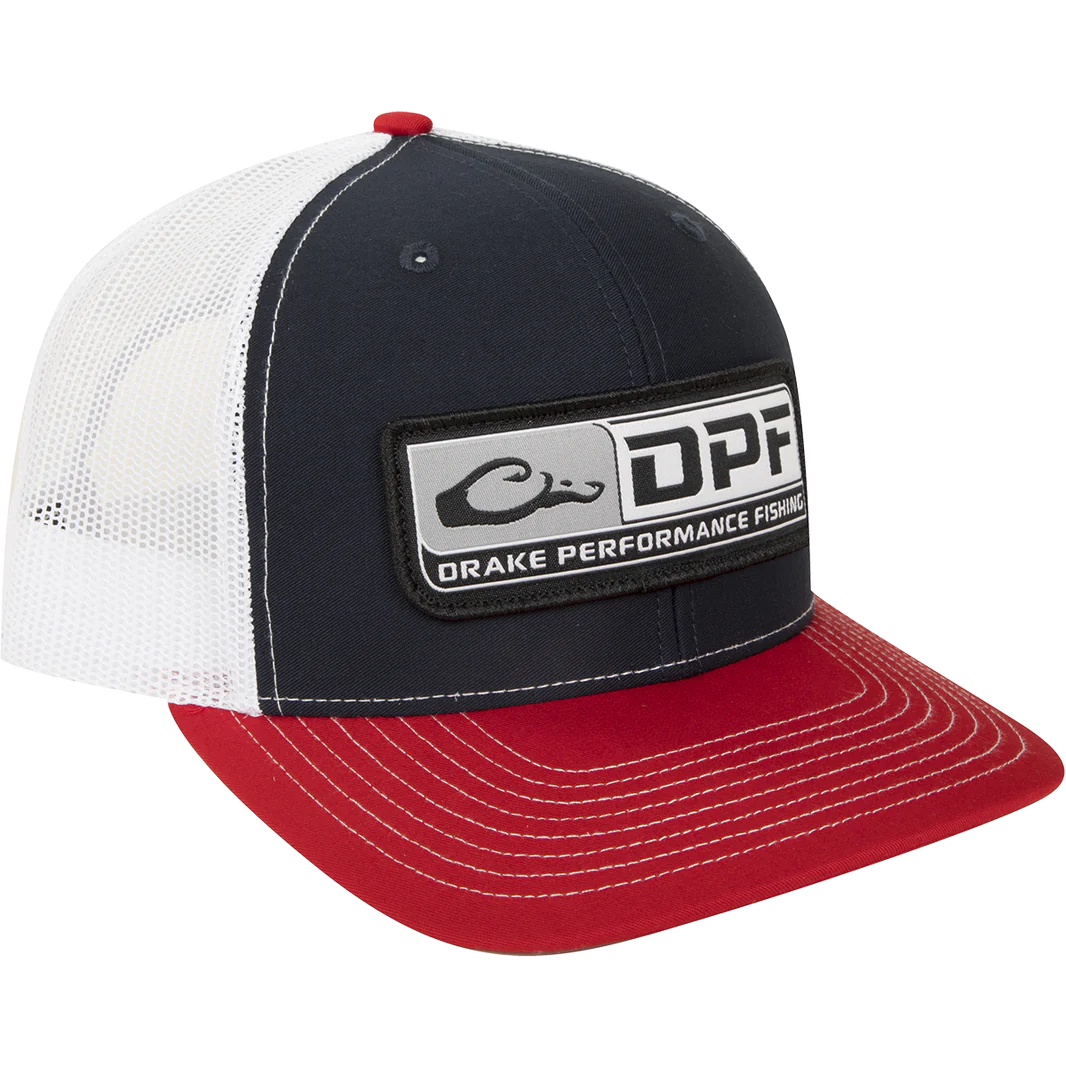DRAKE CLOTHING CO. Men's Hats NAVY / one size Drake DPF Mesh Back Cap || David's Clothing DPF8130NWR