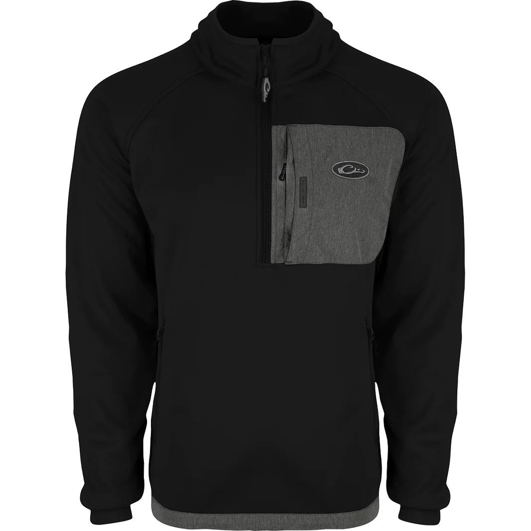 Drake Clothing Co. Drake Endurance 1 4 Zip Pullover Black XL