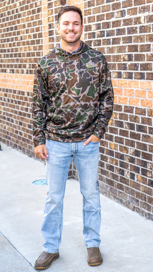 DRAKE CLOTHING CO. Men's Pullover Drake MST Performance Hoodie || David's Clothing