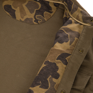 DRAKE CLOTHING CO. Men's Sport Shirt Delta Moleskin Shirt Jacket