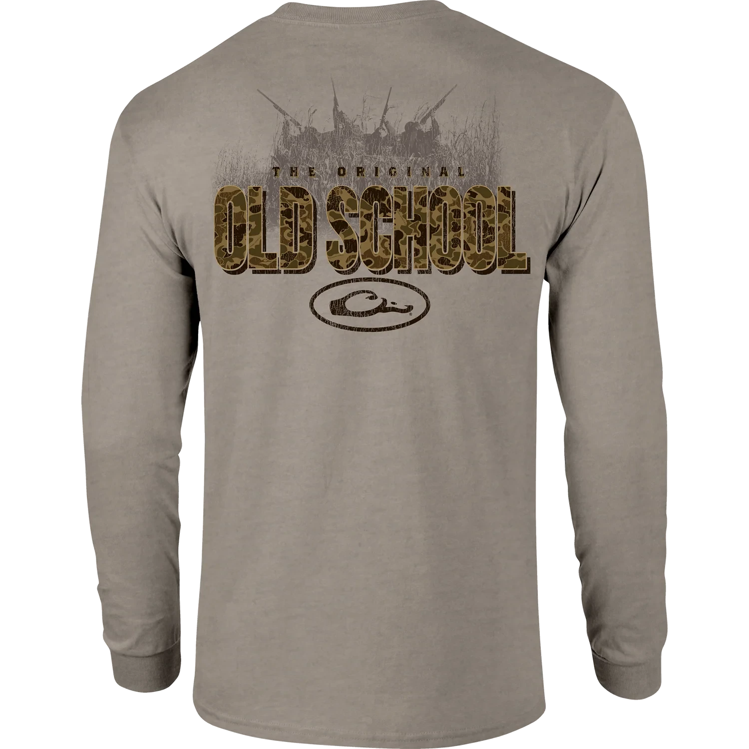 DRAKE CLOTHING CO. Men's Tees Drake Old School Original Long Sleeve T-Shirt