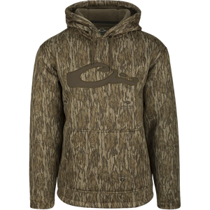 DRAKE CLOTHING CO. Mens Jackets BOTTOMLAND CAMO / S Drake LST Silencer Fleece-Lined Hoodie || David's Clothing DW2880006