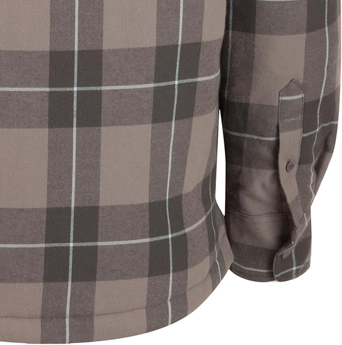 DRAKE CLOTHING CO. Mens Jackets Drake The Campfire Flannel Hoodie || David's Clothing