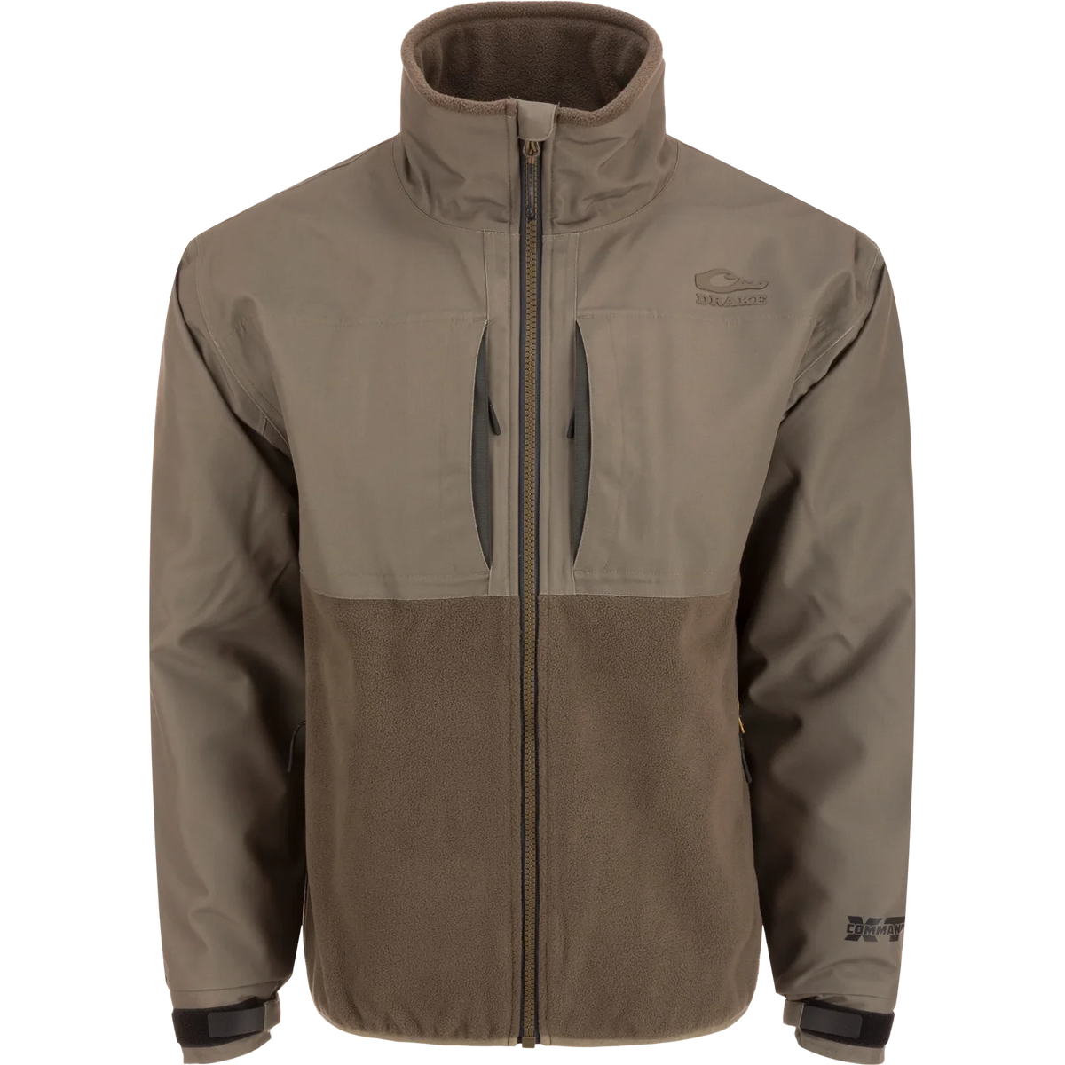 DRAKE CLOTHING CO. Mens Jackets MUD BROWN / S Drake MST CommandXT Eqwader Full Zip Jacket || David's Clothing DW0130MDB