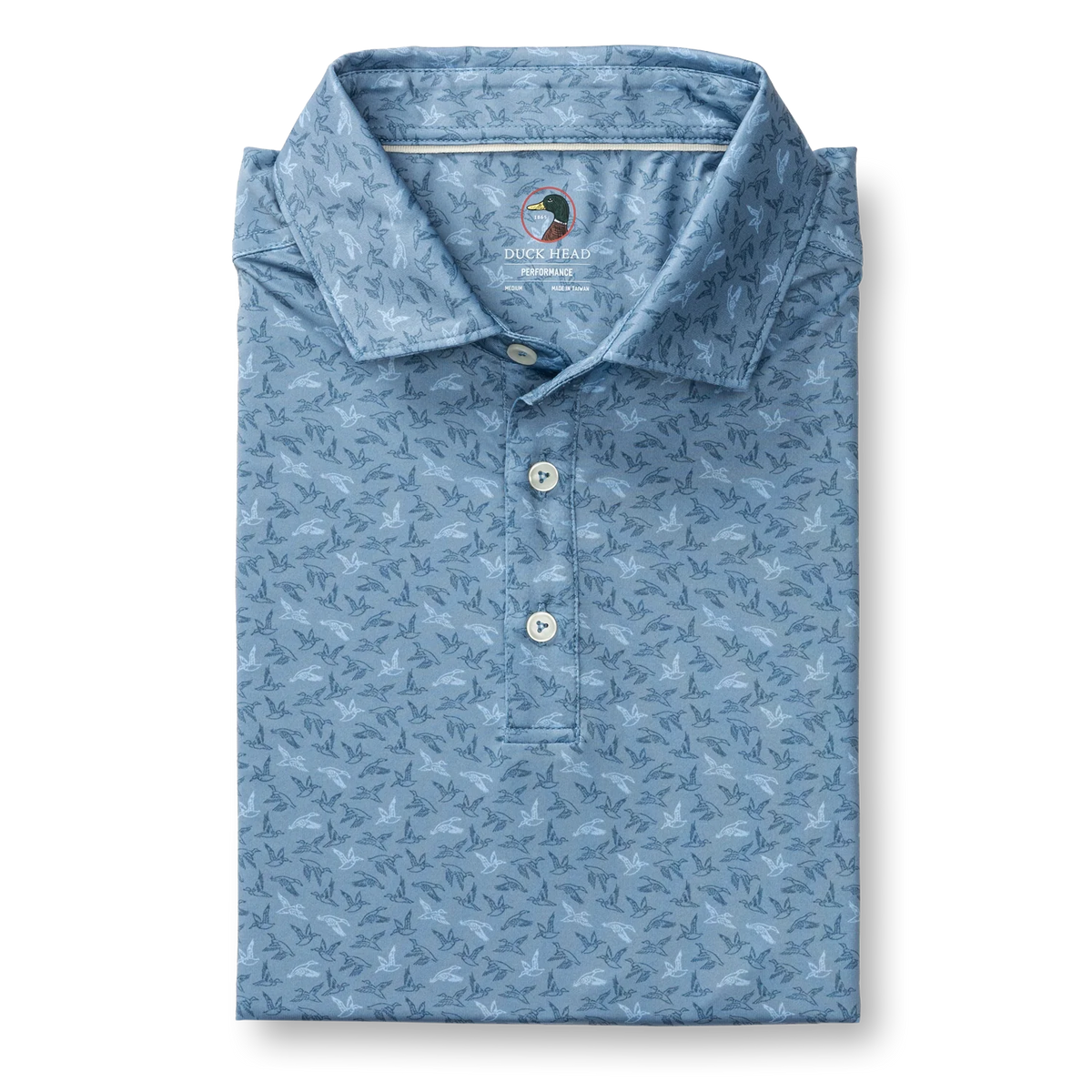 DUCK HEAD Men's Polo Duck Head Long Drive Performance Polo